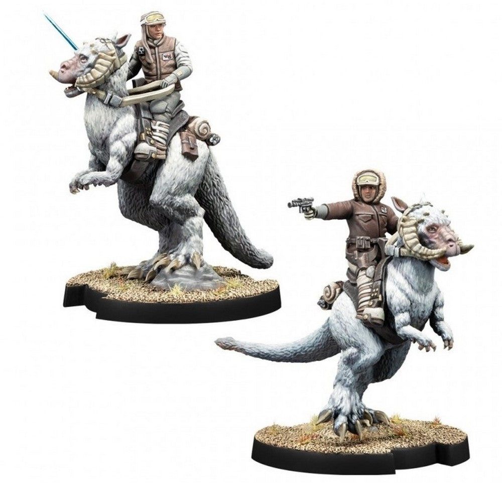 Star Wars: Legion – Captain Solo & Commander Skywalker on Tauntauns