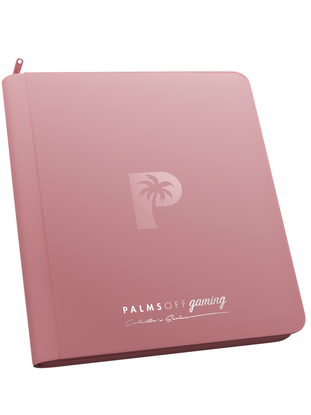 Collector's Series 12 Pocket Zip Binder - Pink