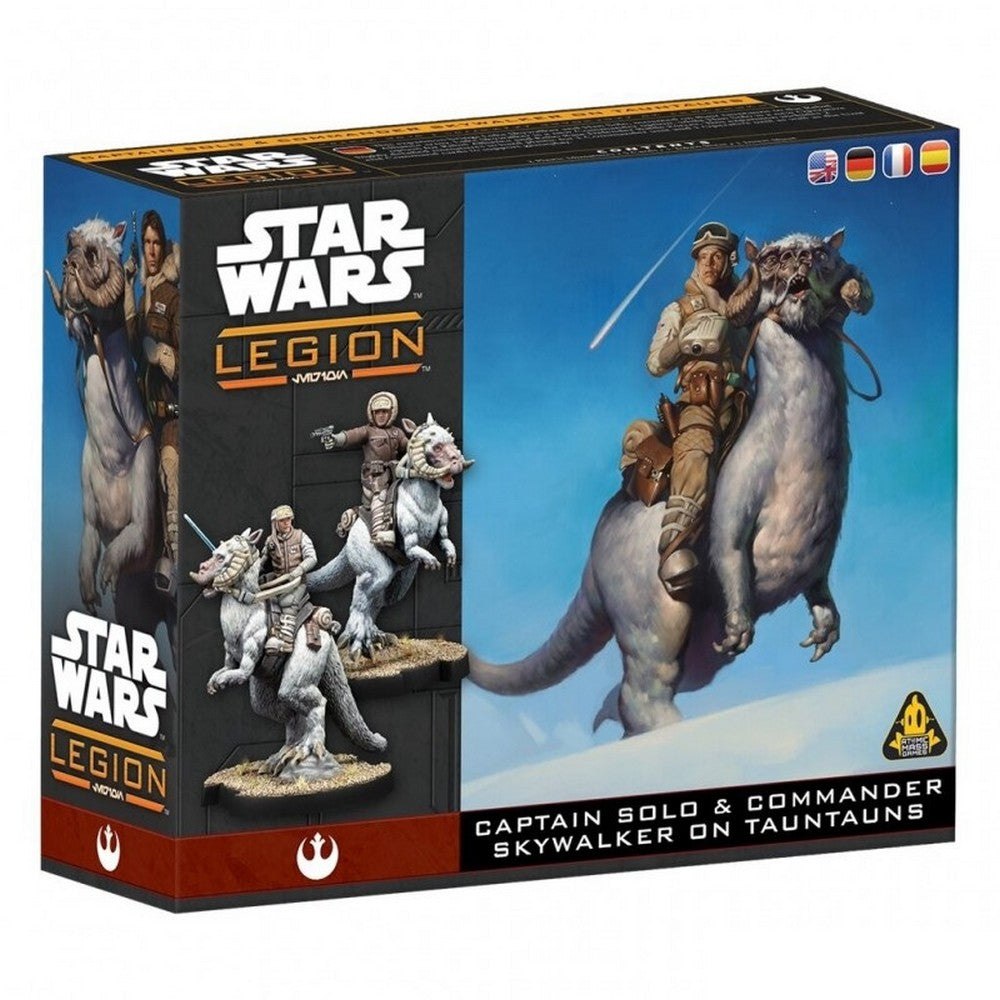 Star Wars: Legion – Captain Solo & Commander Skywalker on Tauntauns