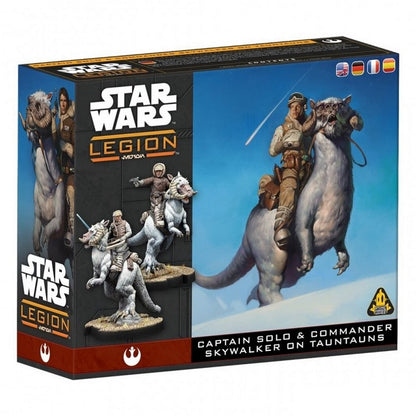 Star Wars: Legion – Captain Solo & Commander Skywalker on Tauntauns