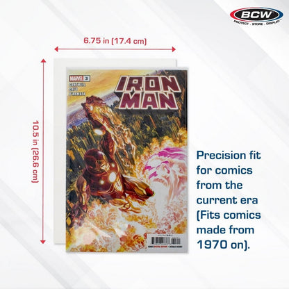 BCW - Comic Boards - Current Backing Boards - 6 3/4 X 10 1/2