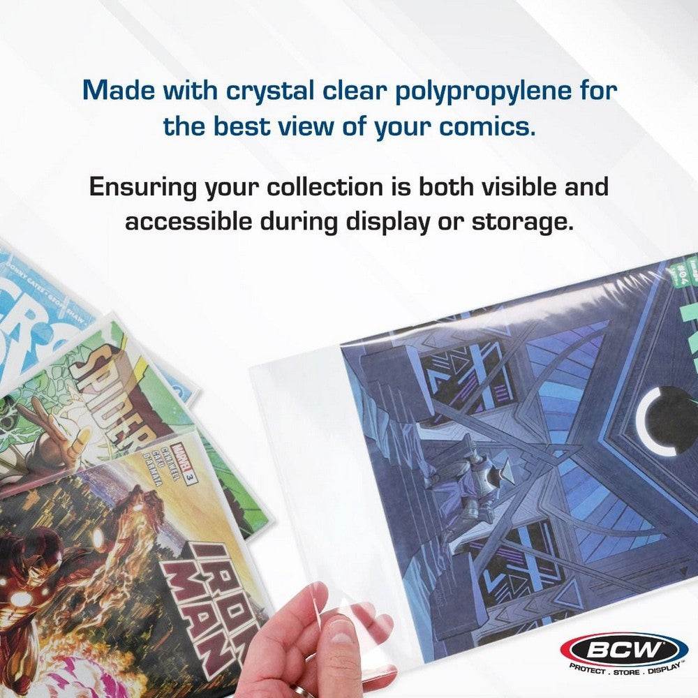 BCW - Comic Bags - Current/Modern Comic Bags - 6 7/8 X 10 1/2