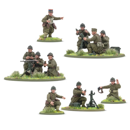 Pre-Order: Bolt Action - French Army Heavy Weapons Platoon