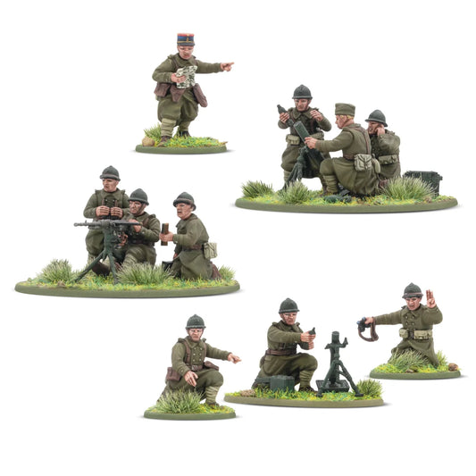 Pre-Order: Bolt Action - French Army Heavy Weapons Platoon