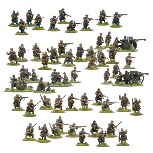 Pre-Order: Bolt Action - Hold The Line! - French Starter Army