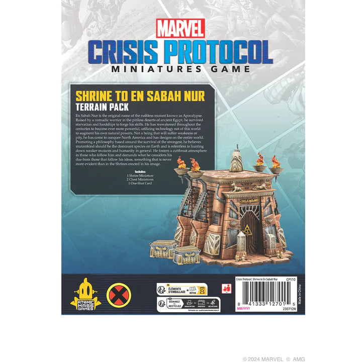 Marvel: Crisis Protocol – Shrine to En Sabah Nur Terrain Pack