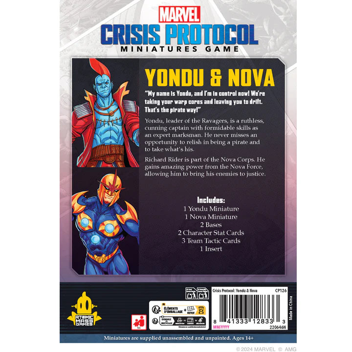 Marvel: Crisis Protocol – Yondu & Nova