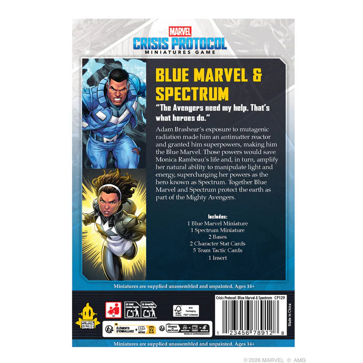 Marvel: Crisis Protocol – Blue Marvel & Spectrum