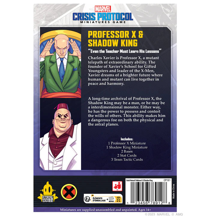 Marvel: Crisis Protocol – Professor X & Shadow King