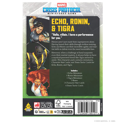 Marvel: Crisis Protocol – Echo, Ronin & Tigra