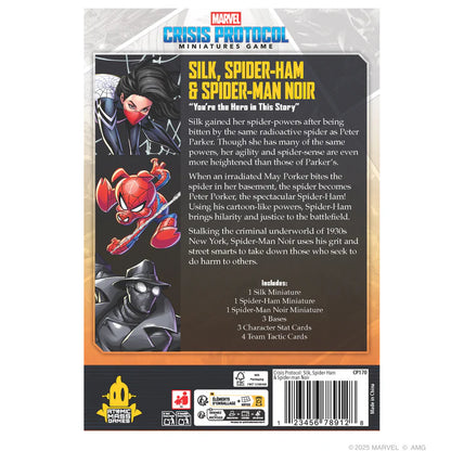 Marvel: Crisis Protocol – Silk, Spider-Ham & Spider-Man Noir