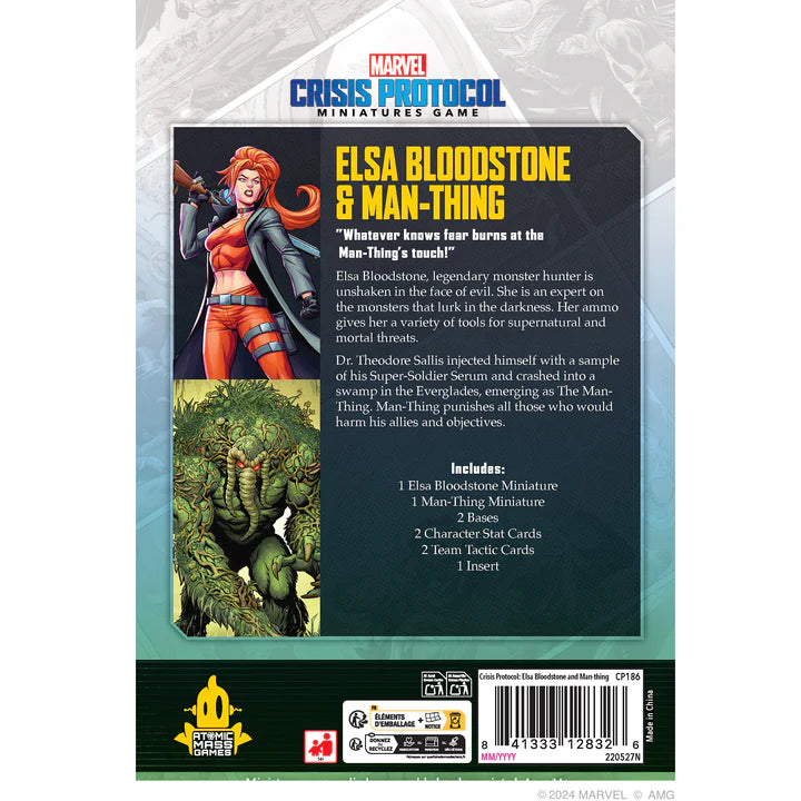 Marvel: Crisis Protocol – Elsa Bloodstone & Man-Thing