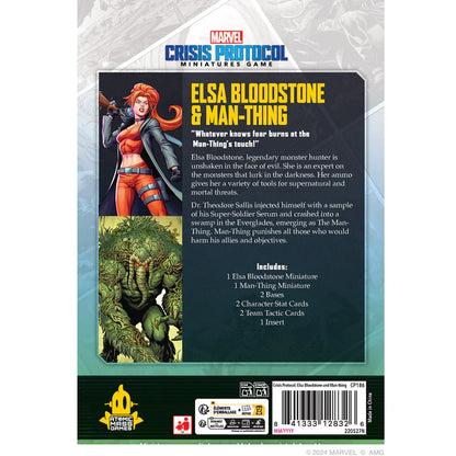 Marvel: Crisis Protocol – Elsa Bloodstone & Man-Thing