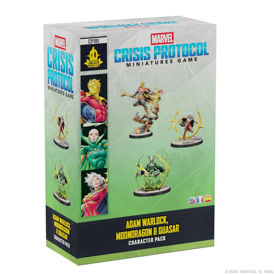 Marvel: Crisis Protocol – Adam Warlock, Moondragon, & Quasar