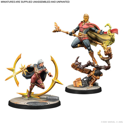 Marvel: Crisis Protocol – Adam Warlock, Moondragon, & Quasar
