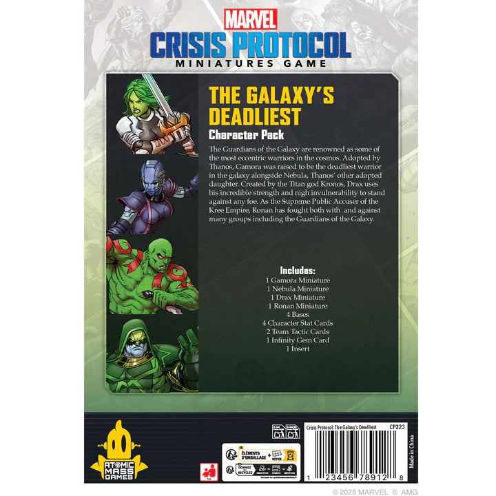 Marvel: Crisis Protocol – The Galaxy's Deadliest Character Pack