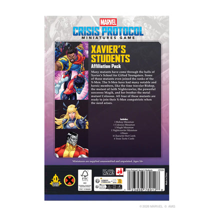Marvel: Crisis Protocol – Xavier’s Students Affiliation Pack