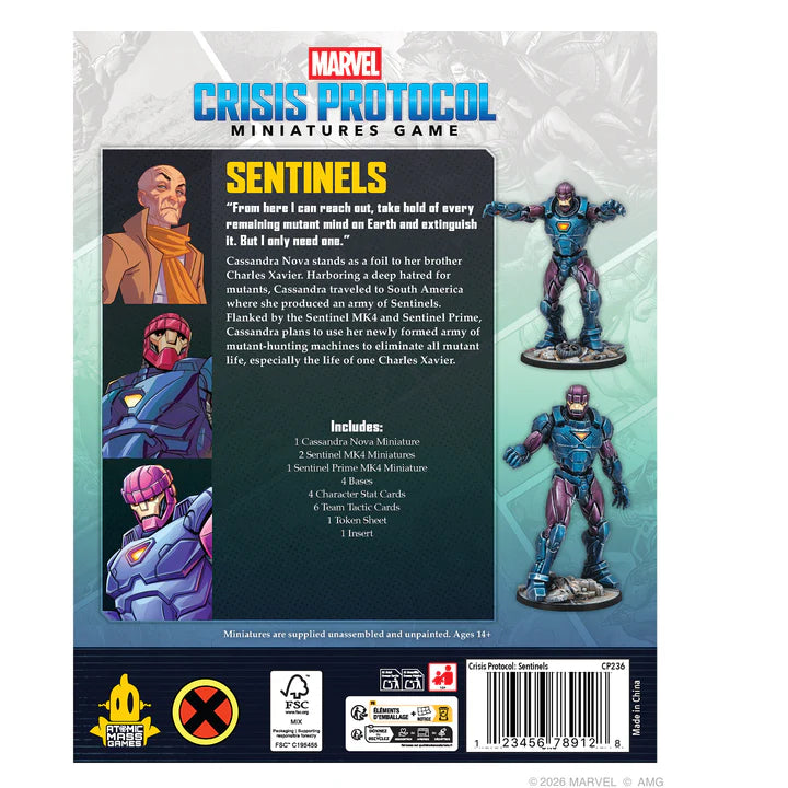 Marvel: Crisis Protocol – Sentinels Affiliation Pack