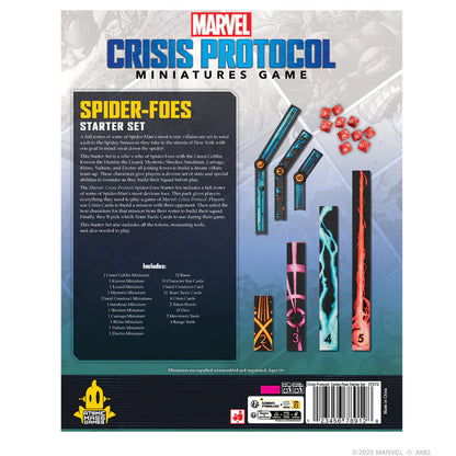 Marvel: Crisis Protocol – Spider Foes Starter Set