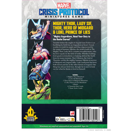 Marvel: Crisis Protocol – Mighty Thor, Lady Sif, Classic Thor, & Classic Loki