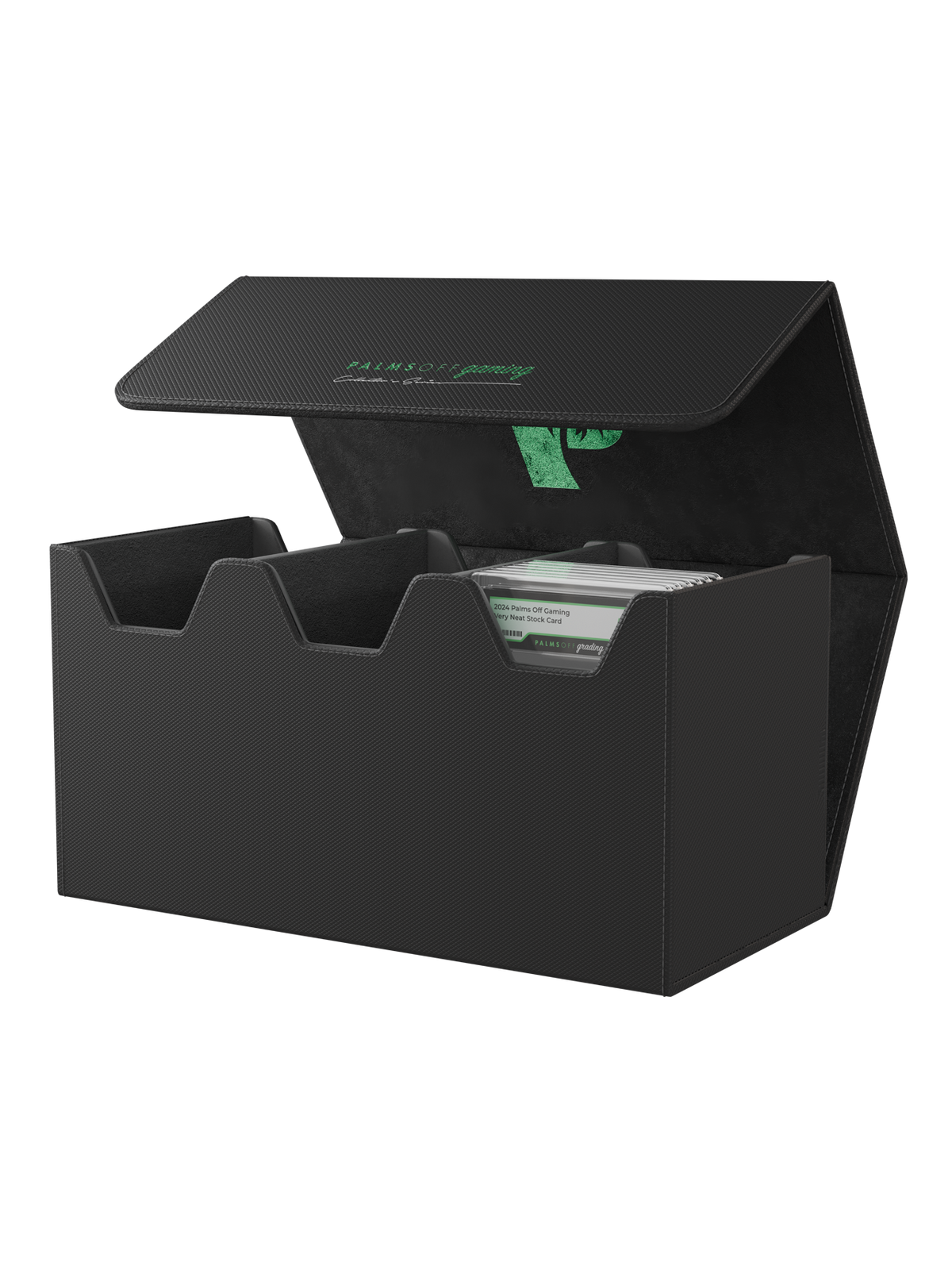 Collector's Series Graded Card Storage Case - Large - Black