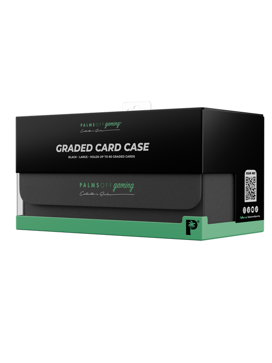 Collector's Series Graded Card Storage Case - Large - Black
