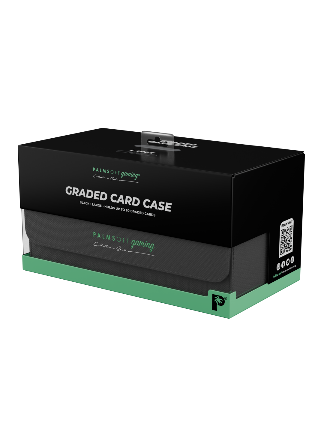 Collector's Series Graded Card Storage Case - Large - Black