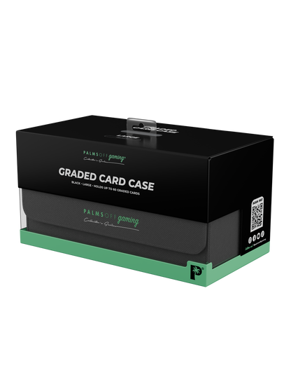 Collector's Series Graded Card Storage Case - Large - Black