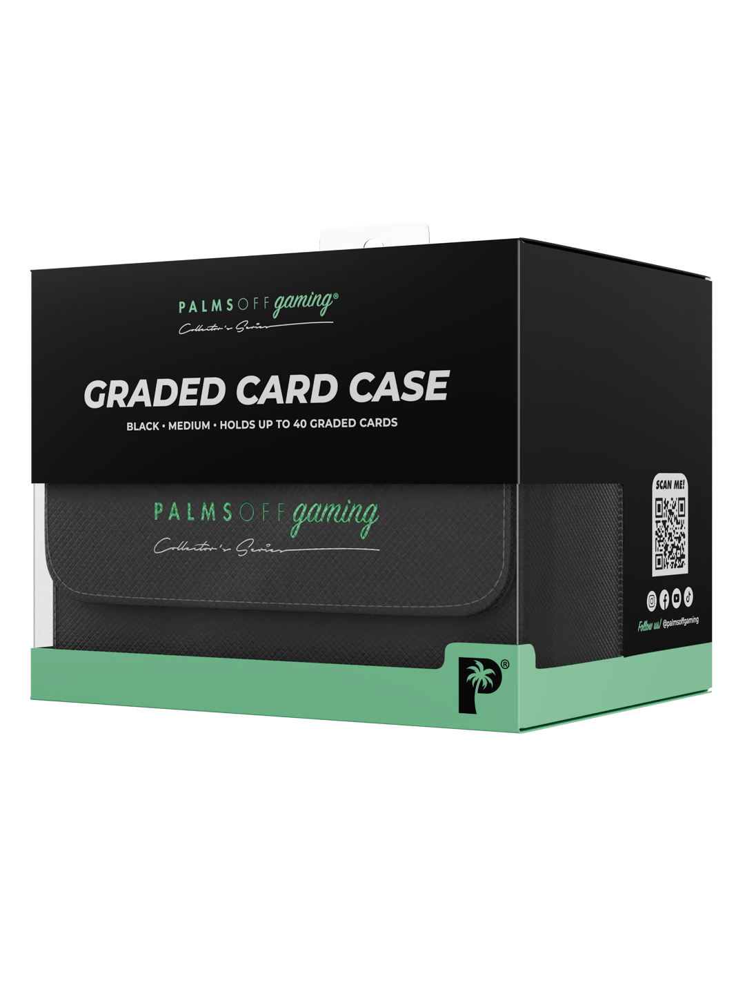 Collector's Series Graded Card Storage Case - Medium - Black