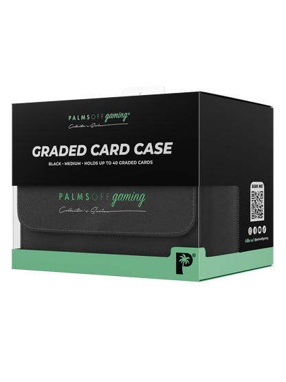 Collector's Series Graded Card Storage Case - Medium - Black