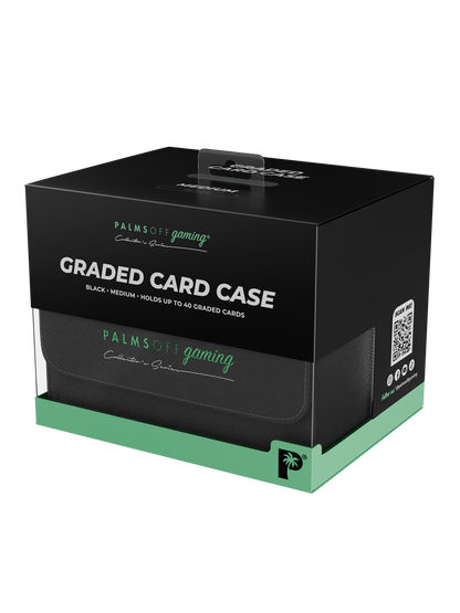 Collector's Series Graded Card Storage Case - Medium - Black
