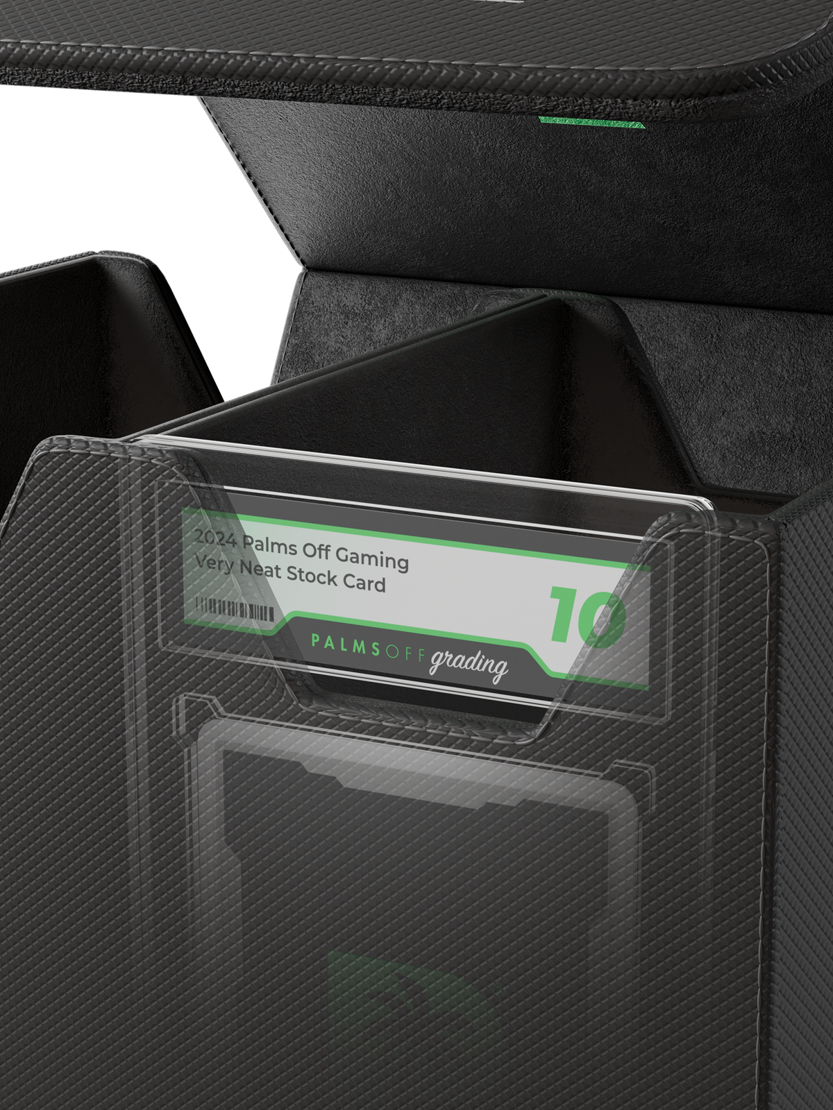 Collector's Series Graded Card Storage Case - Medium - Black