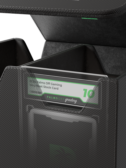 Collector's Series Graded Card Storage Case - Medium - Black