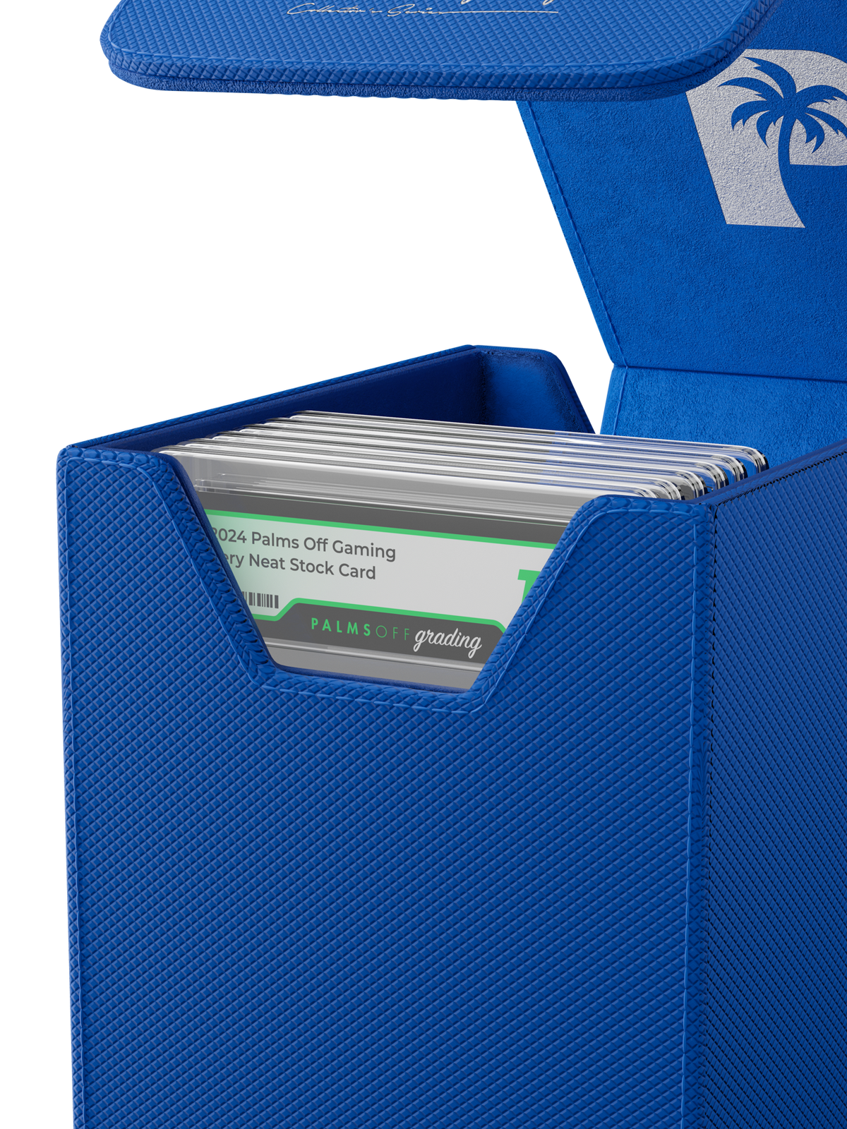 Collector's Series Graded Card Storage Case - Small - Blue