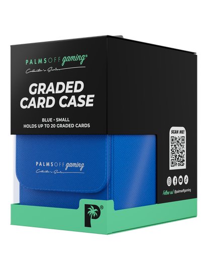 Collector's Series Graded Card Storage Case - Small - Blue