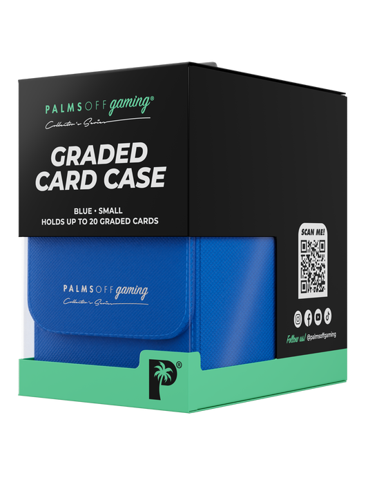 Collector's Series Graded Card Storage Case - Small - Blue
