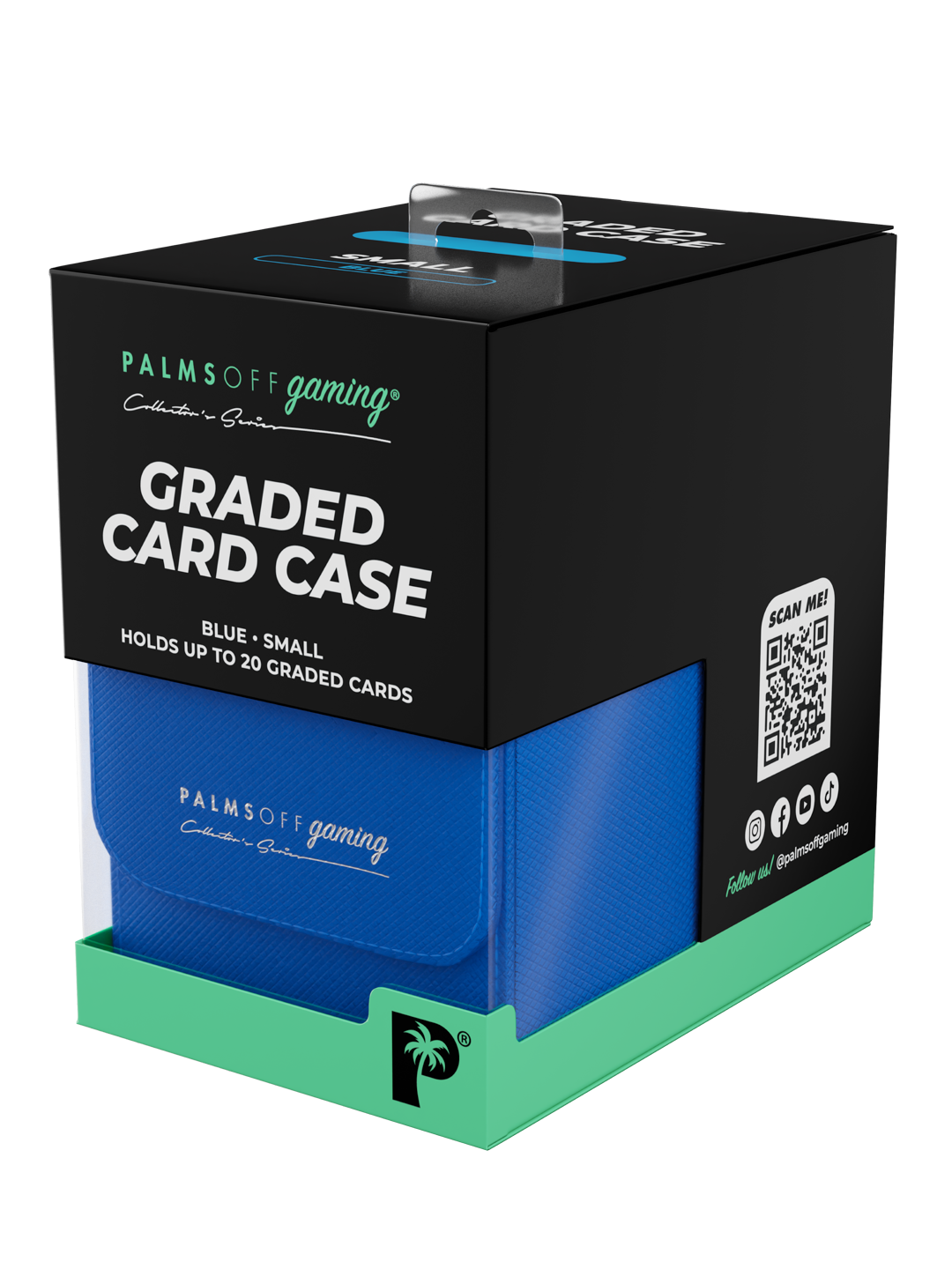 Collector's Series Graded Card Storage Case - Small - Blue