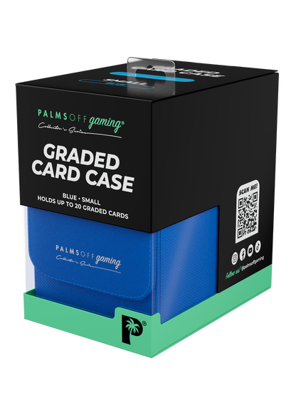 Collector's Series Graded Card Storage Case - Small - Blue