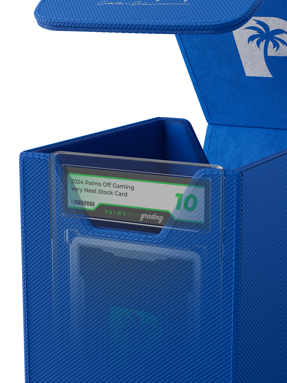 Collector's Series Graded Card Storage Case - Small - Blue