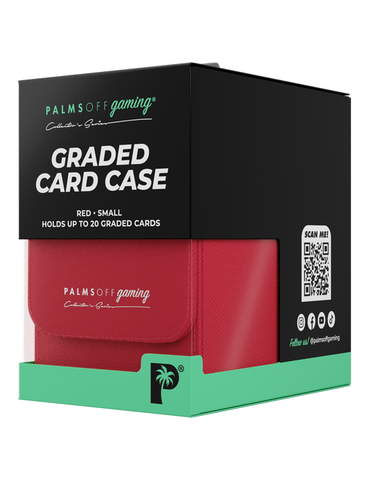 Collector's Series Graded Card Storage Case - Small - Red