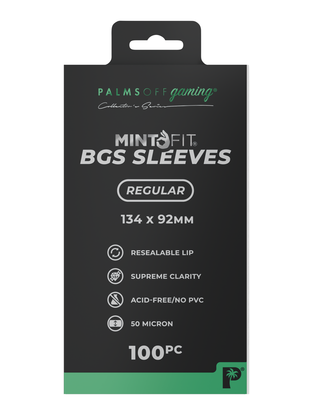 MintFit BGS Graded Card Sleeves - Regular 100pc