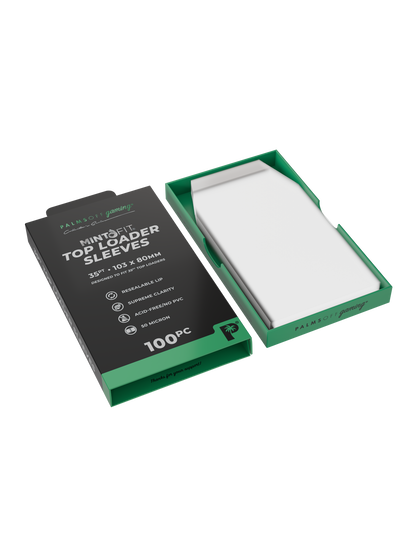 MintFit Top Loader Sleeves - 35pt - 100pc