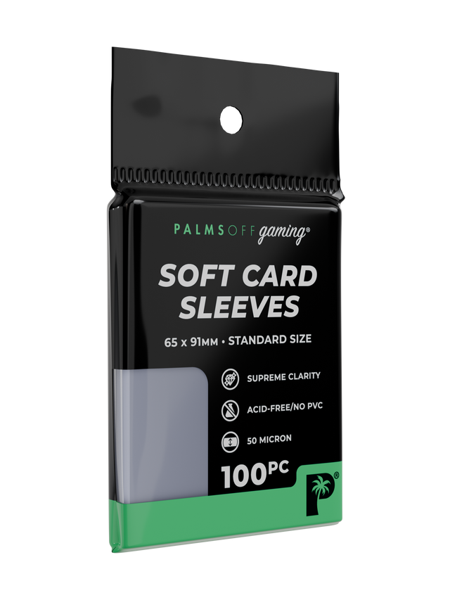 Soft Card Sleeves - Standard Size - 100pc