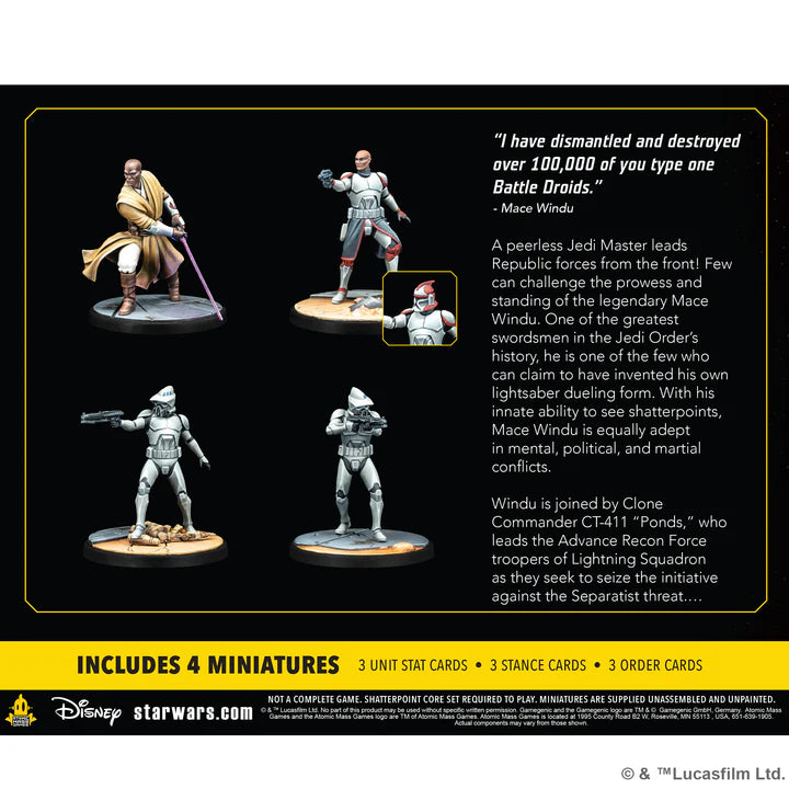 Star Wars: Shatterpoint – This Party's Over Squad Pack