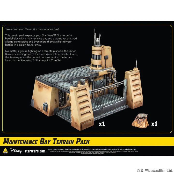 Star Wars: Shatterpoint – Maintenance Bay Terrain Pack