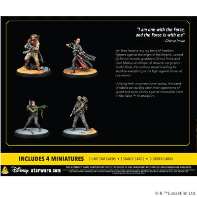 Star Wars: Shatterpoint – This is Rogue One Squad Pack
