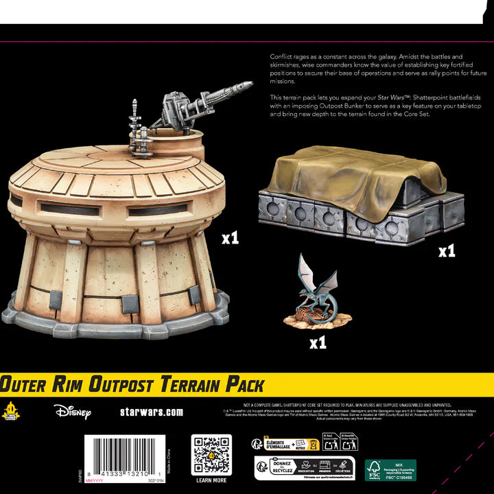 Star Wars: Shatterpoint – Outer Rim Outpost Terrain Pack