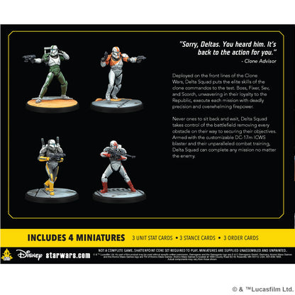 Star Wars: Shatterpoint – Delta Squad, Form Up Squad Pack