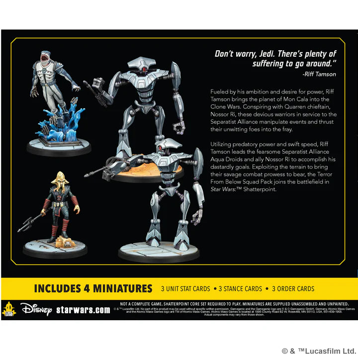Star Wars: Shatterpoint – Terror From Below Squad Pack