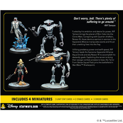 Star Wars: Shatterpoint – Terror From Below Squad Pack